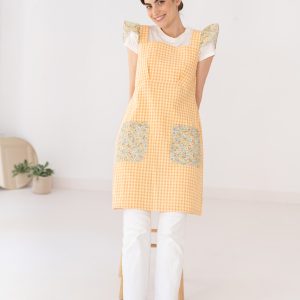 Bata maestra sin mangas Amarilis