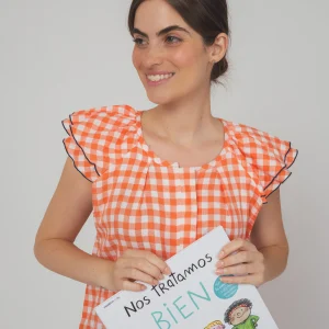 Bata sin Mangas Celinda Naranja