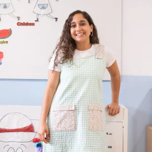 Bata sin Mangas Amapola Verde