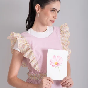 Bata sin mangas Amelia Pink